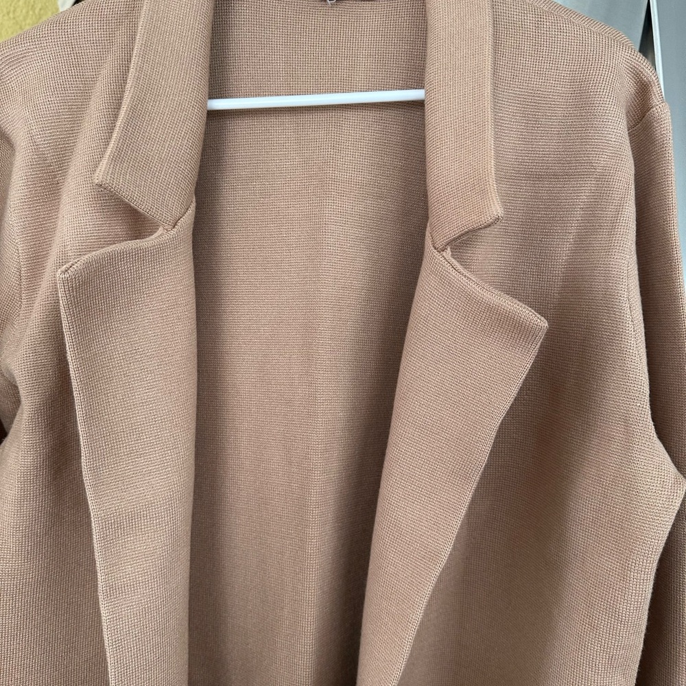 Classic Tan Women's long cardigan